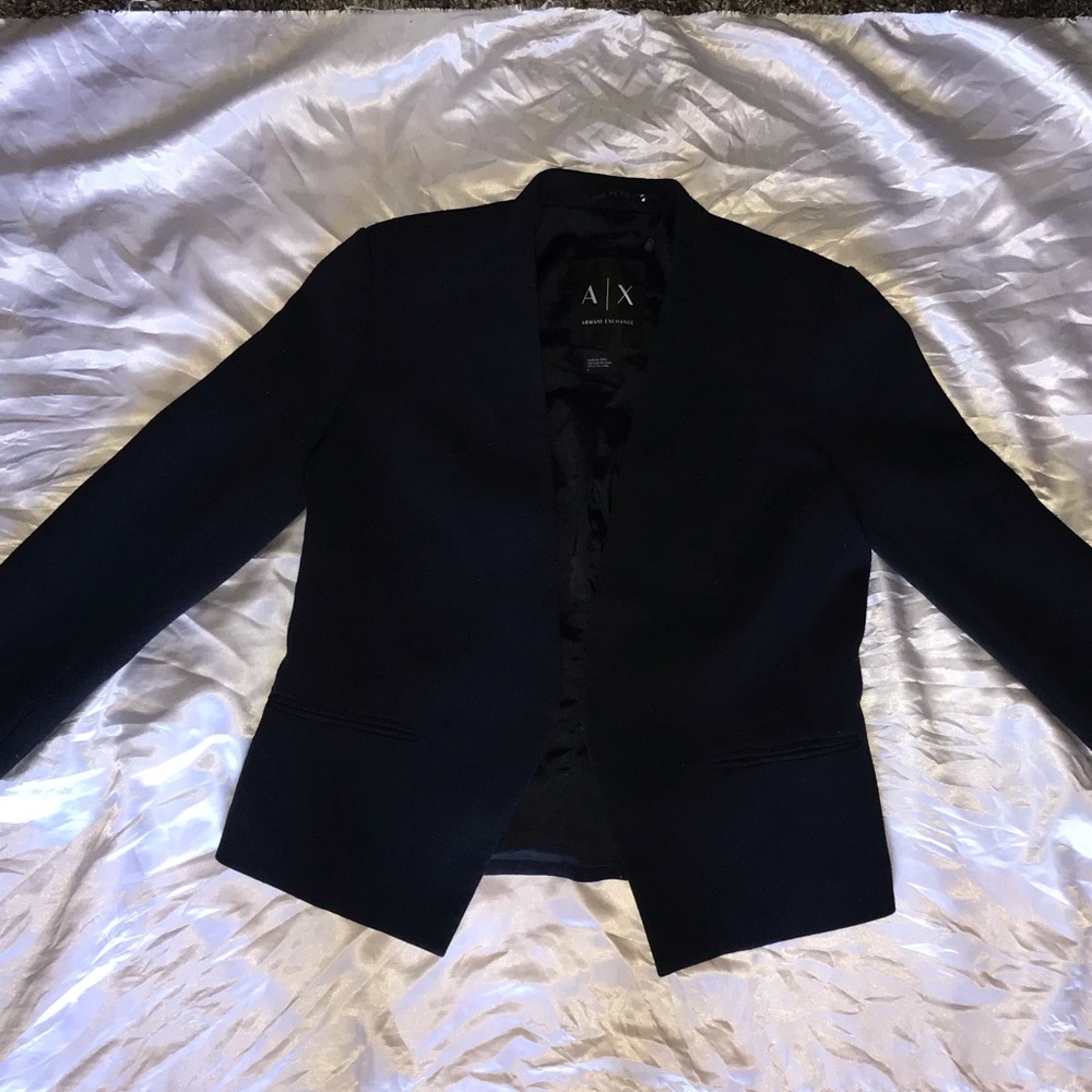 Navy Blue Armani Exchange Blazer